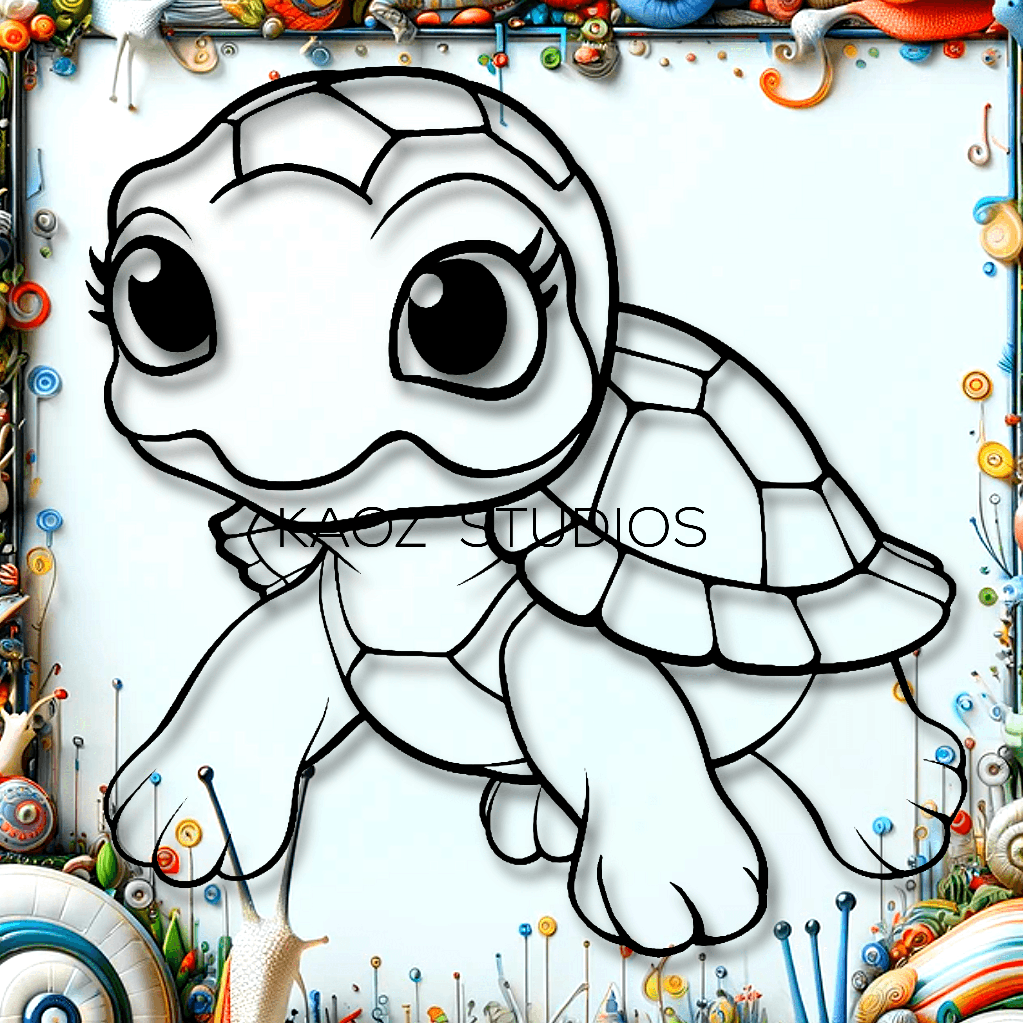 baby turtle wall art tortoise wall decor sea turtle decoration 3d model
