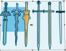 Anduril Desk Toy 3d model