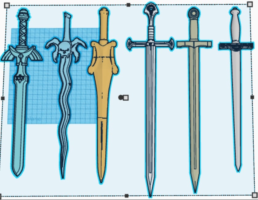 Anduril Desk Toy 3d model