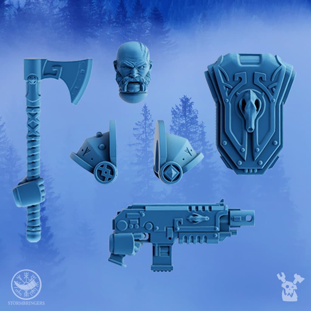 Stormbringers Promo Bits Set 3d model