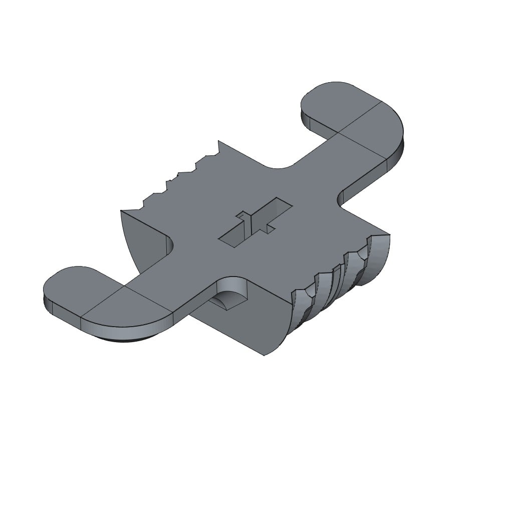 D-LOCK_LARGE-HOOK.6DX8X6-90 3d model