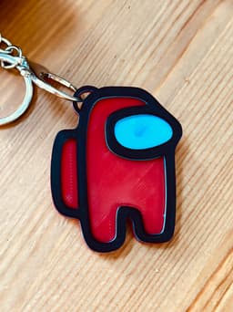 Among Us Keychain 3d model