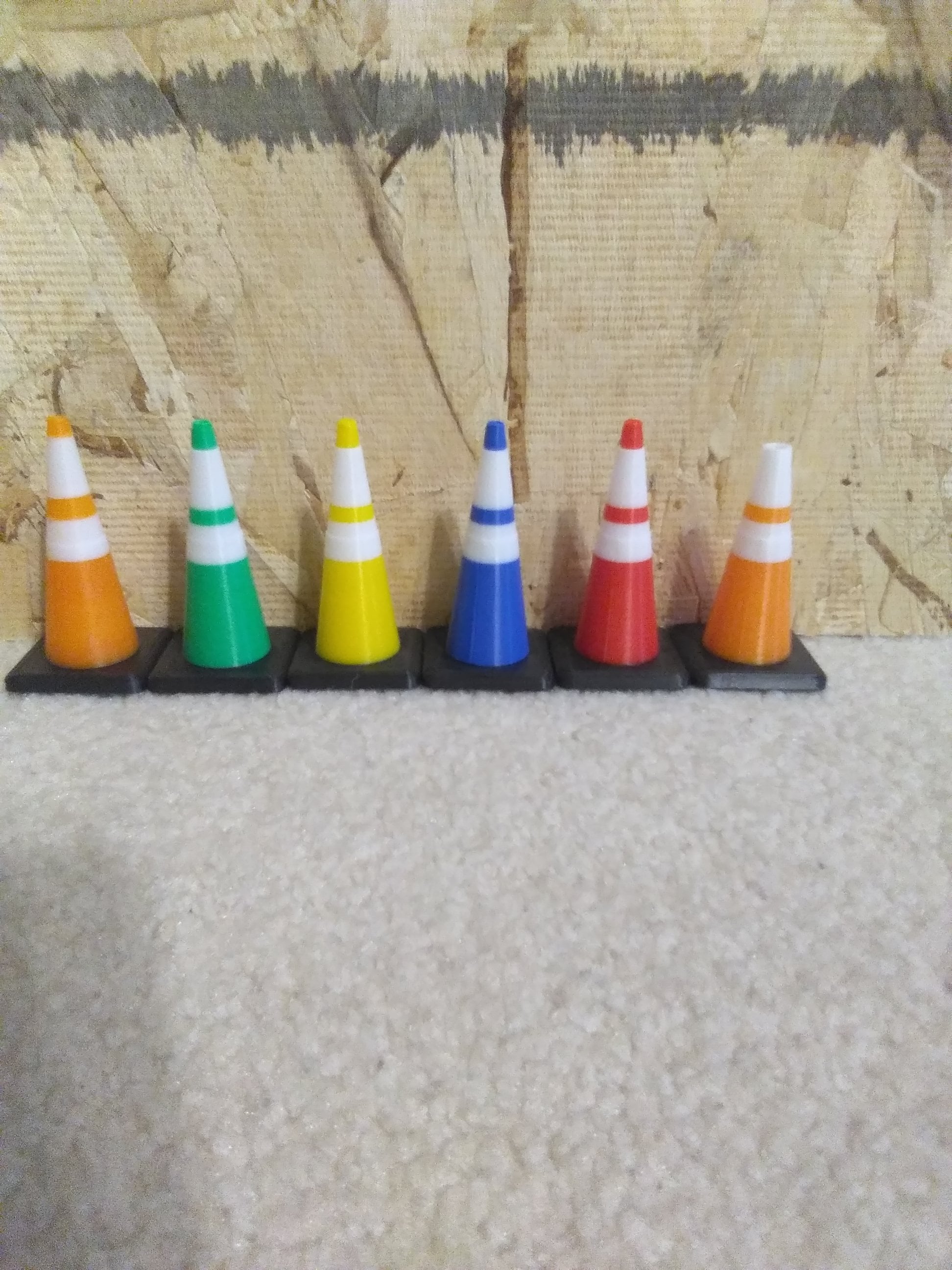 Caution cone 3d model