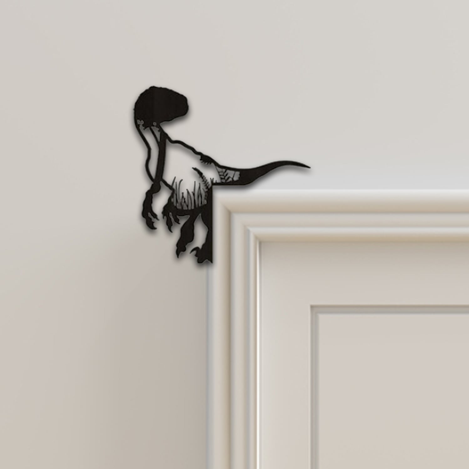 Dinasour Door Corner Decor 3d model