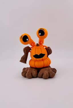 My Dream Monster - 6 Pumpkins 3d model