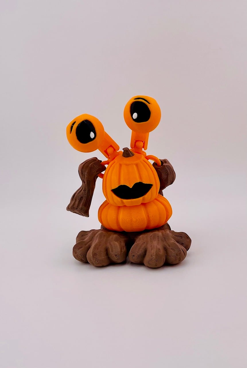 My Dream Monster - 6 Pumpkins 3d model