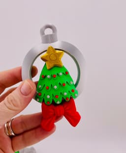 Christmas Tree Ornament Set 3d model