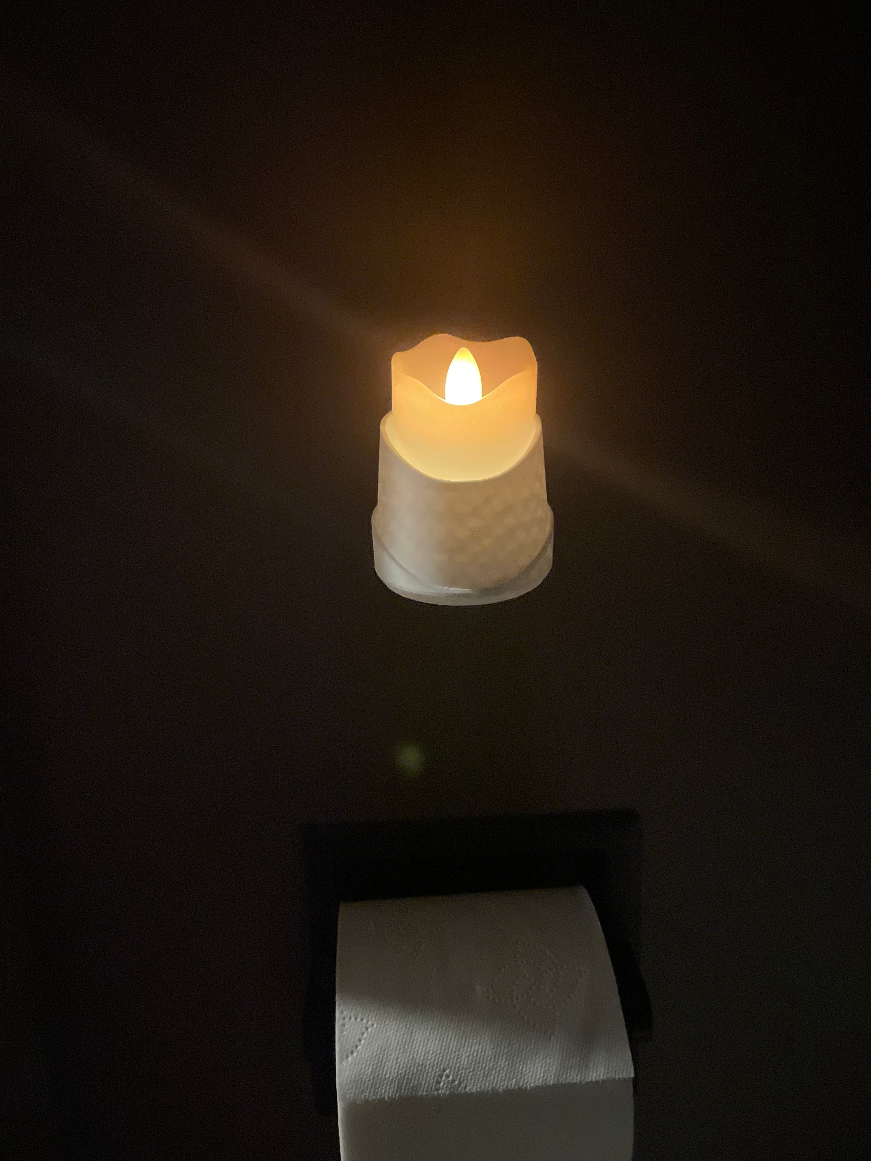 Candle wall mount holder 3d model