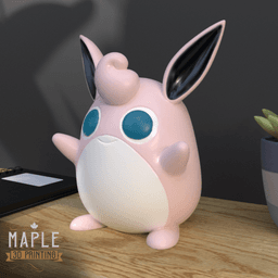 Wigglytuff - Basic & Ornamental - Pokemon 3d model