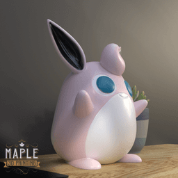 Wigglytuff - Basic & Ornamental - Pokemon 3d model