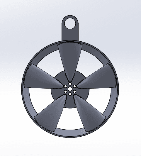 Rim keychain.STL 3d model