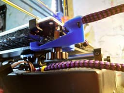Anycubic i3 Mega | Bed Wire Strain Relief 3d model