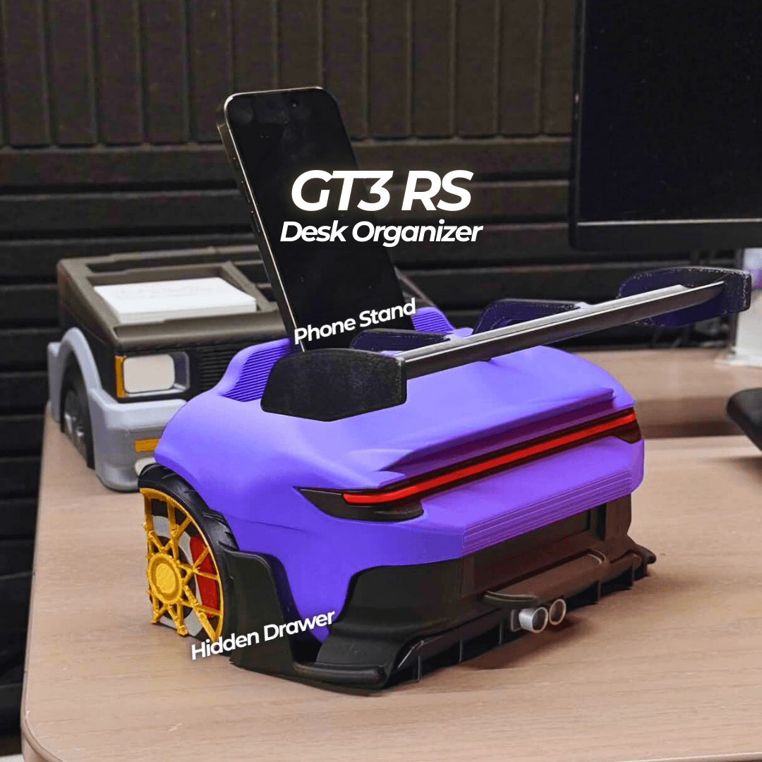 GT3 RS Rear Desk Organizer 3d model
