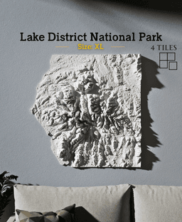 Lake District National Park 3d model