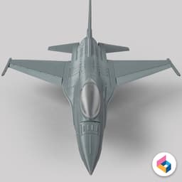 F-16 Fighting Falcon A/C Ver 1.1 3d model