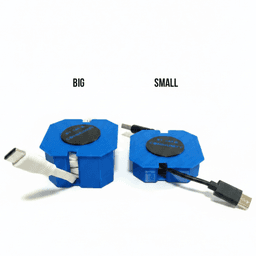 Snap-On Cable Winder for Cable Management | ZERO 3d model