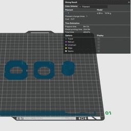 Snap-On Cable Winder for Cable Management | ZERO 3d model