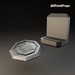 Festival Token from Expedition 33 3d model