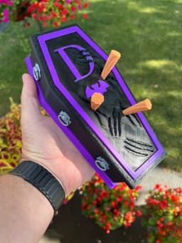 Count’s Coffin – Wiggle Budz – Halloween Edition 3d model