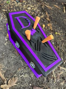 Count’s Coffin – Wiggle Budz – Halloween Edition 3d model