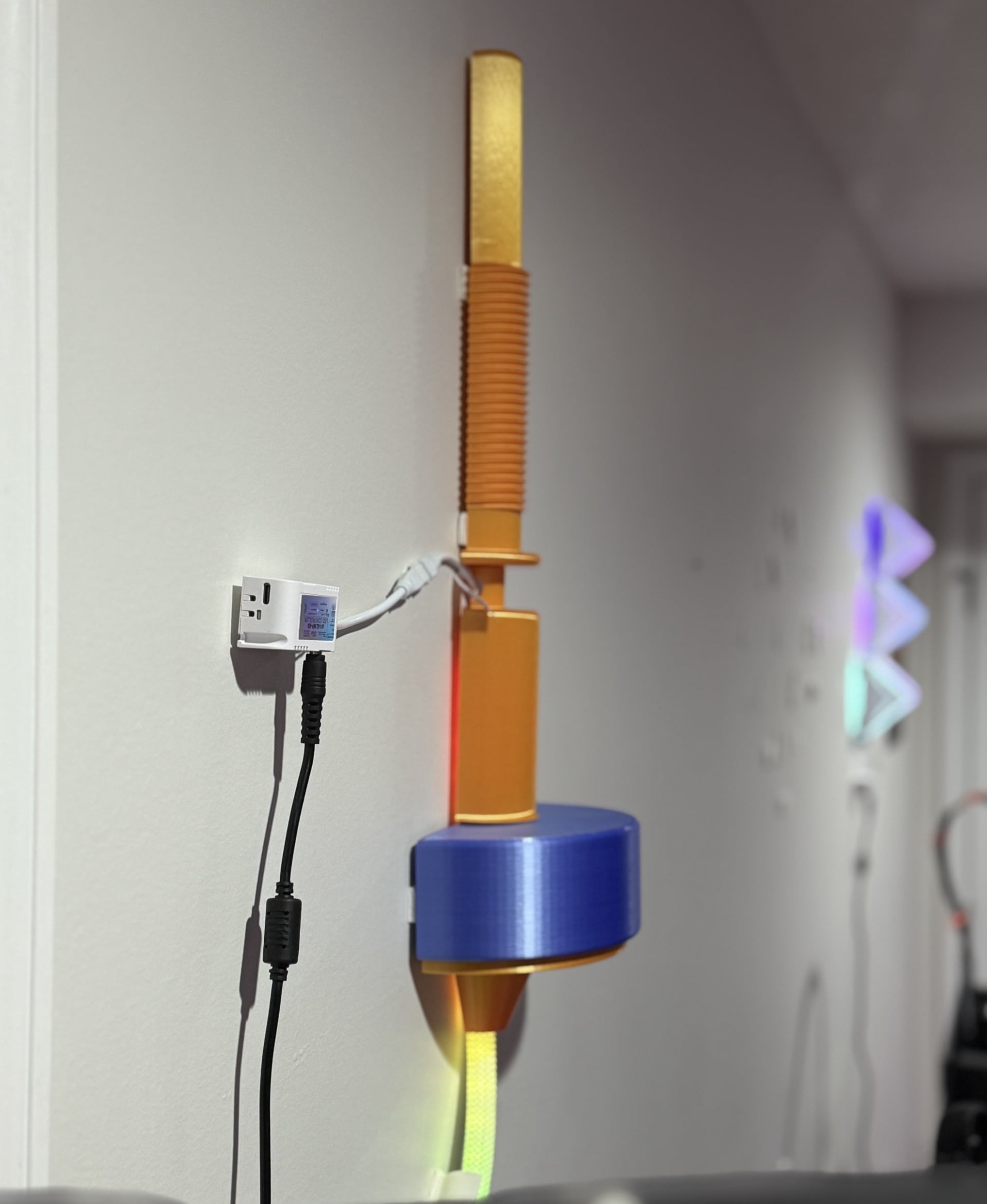 Revo Nozzle LED Wall Lamp 3d model