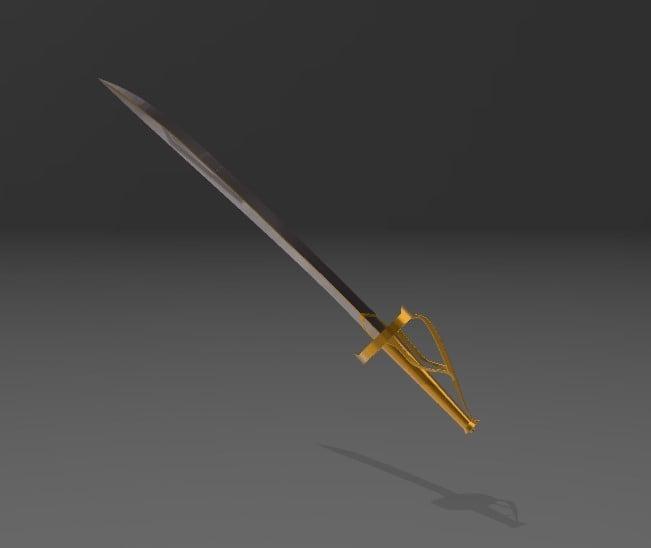 Griffith Sword Berserk Golden Age  3d model