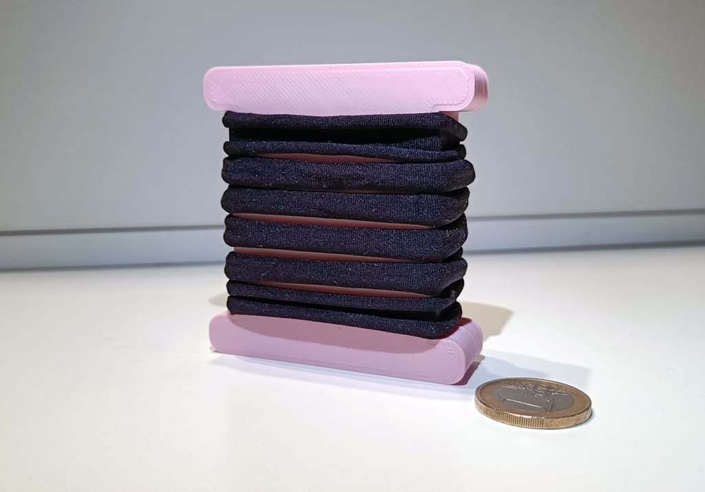 Hair tie holder 3d model