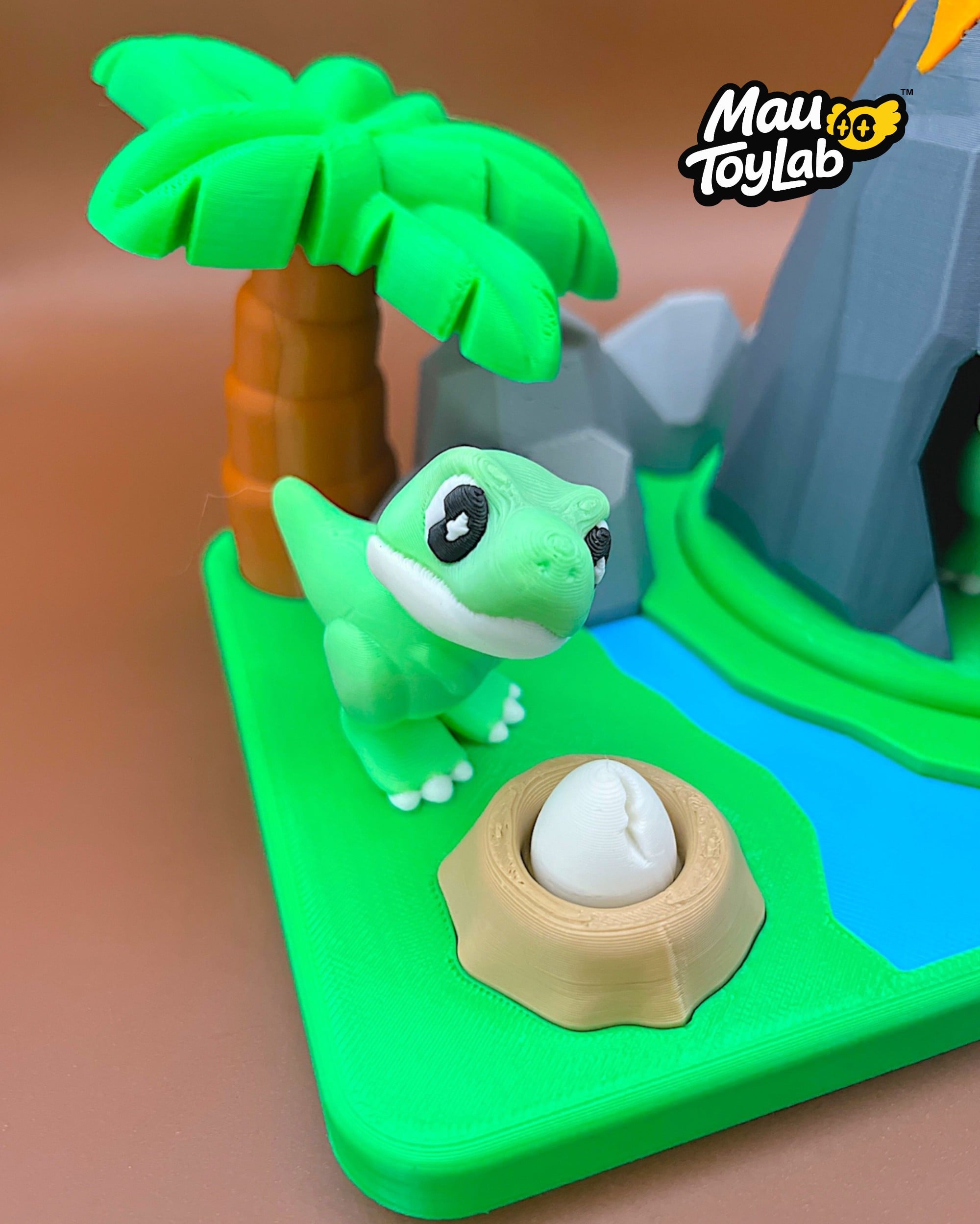 Baby T-Rex Playset 3d model
