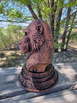 Baboon Bust 3d model