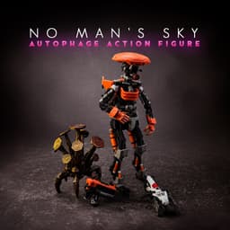 Autophage Action Figure + Bonus Gravitino Coil 3d model