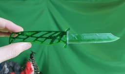 Resin Knife 3d model