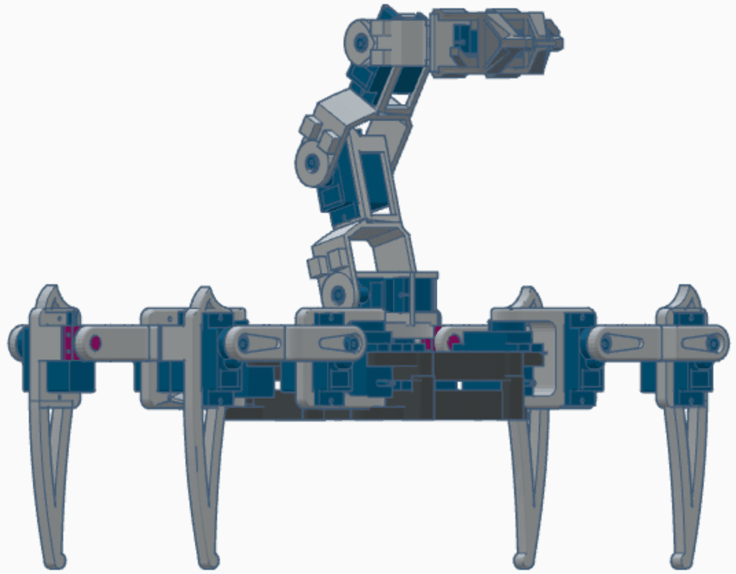 Spidy: The Spider Robot 3d model