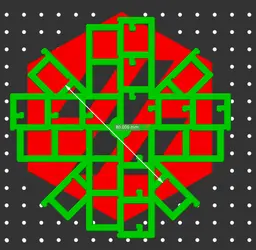 Calistar (formerly Fleur de Cali) - Open source printer size and skew calibration 3d model