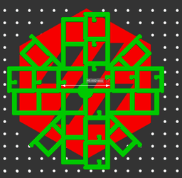 Calistar (formerly Fleur de Cali) - Open source printer size and skew calibration 3d model