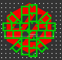 Calistar (formerly Fleur de Cali) - Open source printer size and skew calibration 3d model