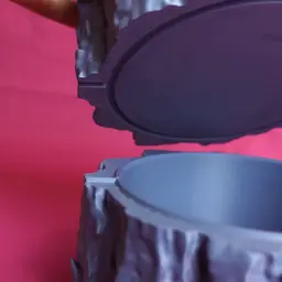 Stackable box “Decidua Tree” 3d model