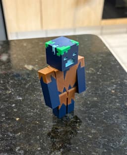 Drowned fully articulated 3d model