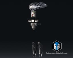 Revenge of the Sith Darth Vader Armor - 3D Print Files 3d model