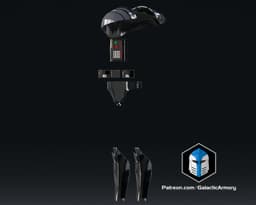 Revenge of the Sith Darth Vader Armor - 3D Print Files 3d model