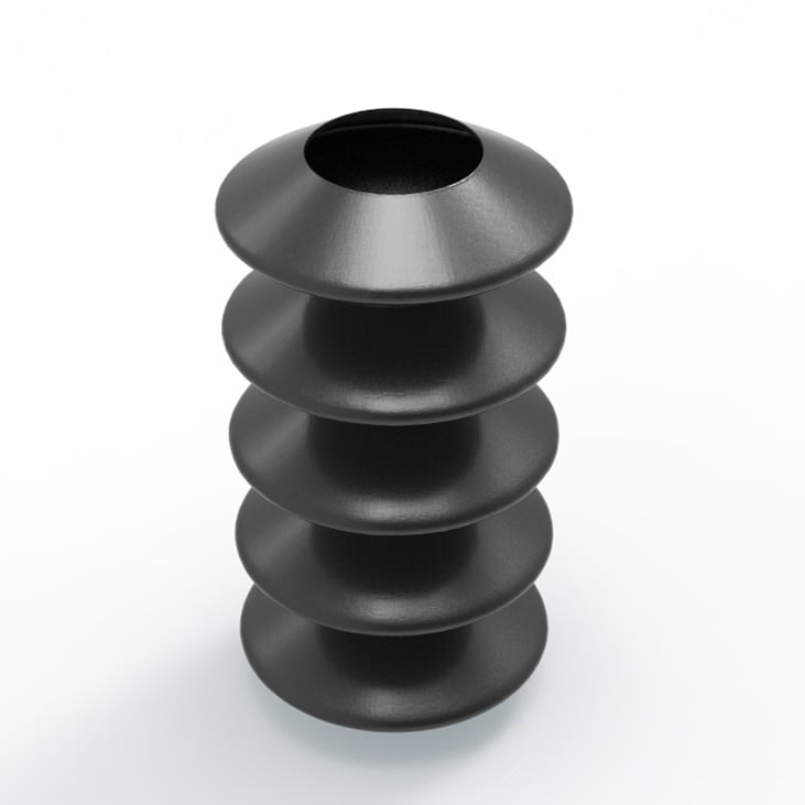 STACKED DISC VASE 3d model
