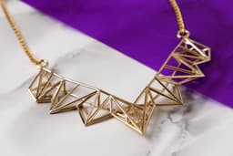 Trussed Necklace 3d model