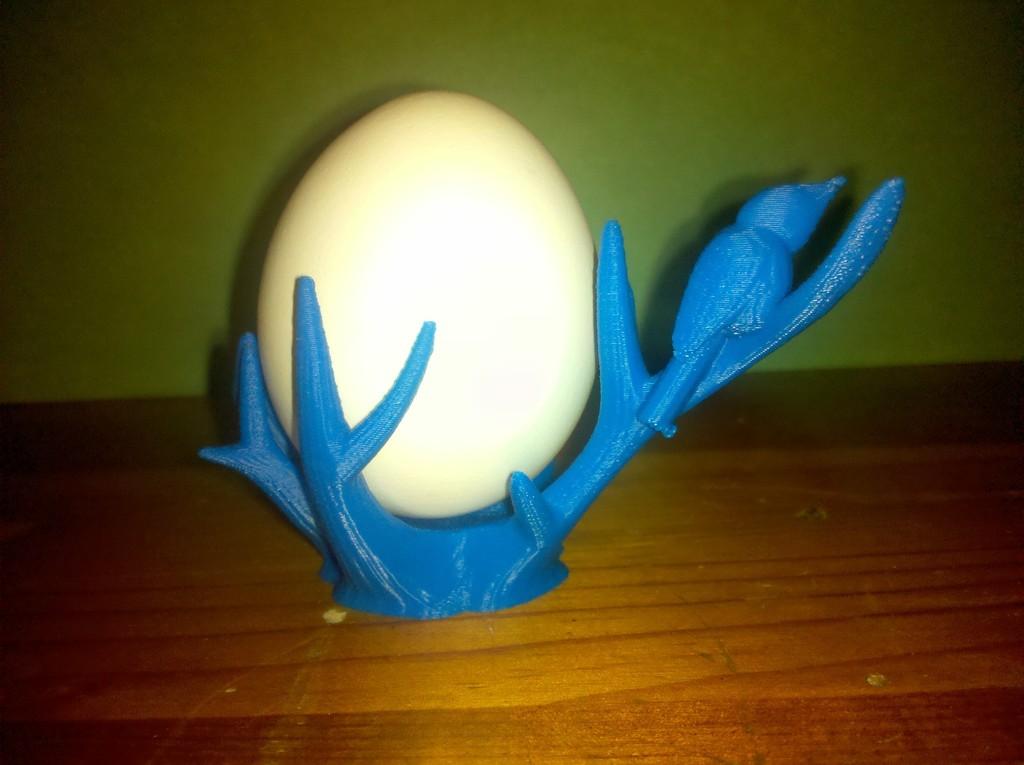 Autumn Egg Cup 3d model