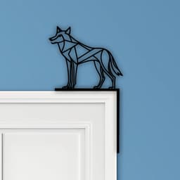 Yeti Door Corner Decor 3d model