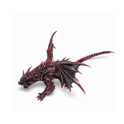 AGRESSIVE DRAGON SCULPTURE / GOTHIC DECOR / SHELF SCULPTURE DECOR / MODERN DRAGON SCULPTURE 3d model