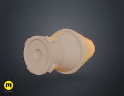 Arcane Jinx rocket container 3d model