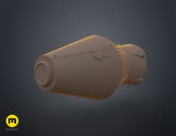 Arcane Jinx rocket container 3d model