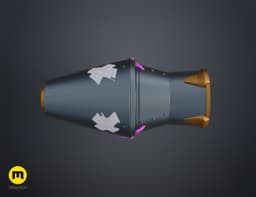 Arcane Jinx rocket container 3d model