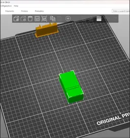 Fridge - 1:24 Scale Miniature 3d model
