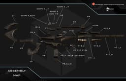 Predator badlands rifle 3d model