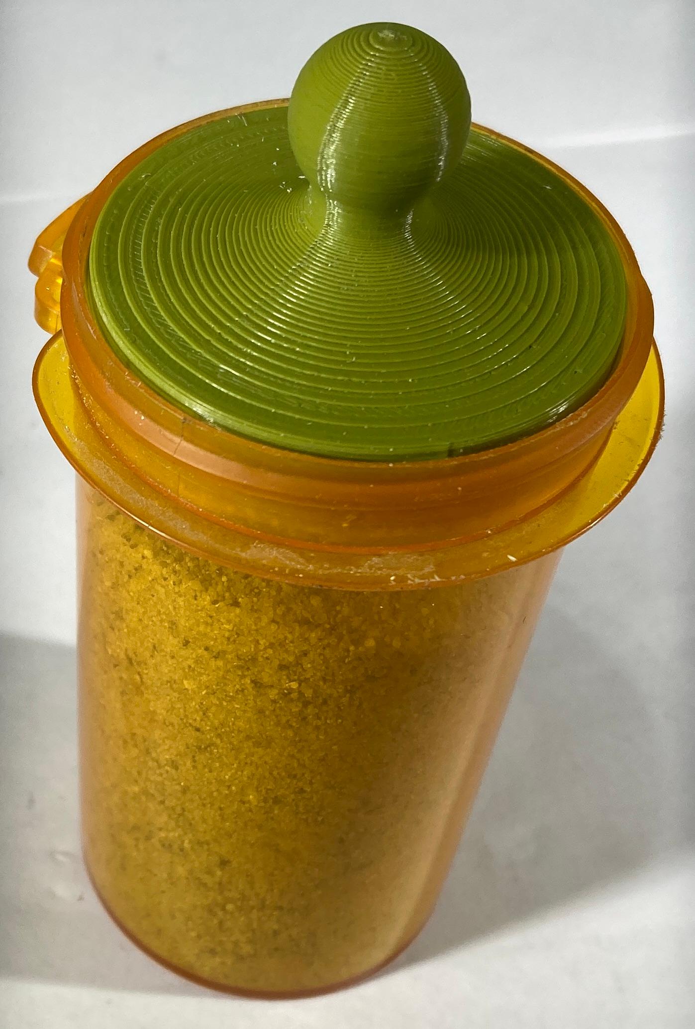 Tentacle Pill Bottle Weighted Base 3d model